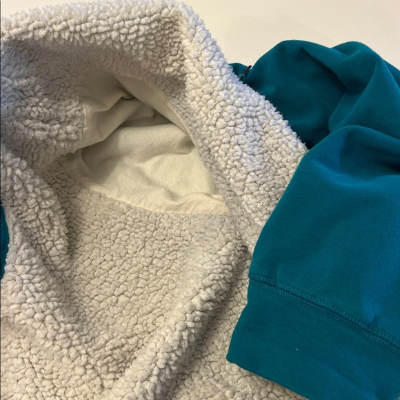 LLBean Sherpa-Lined Hoodie Zip L - Picture 7 of 7